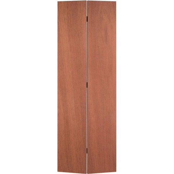 Masonite 36 in. x 80 in. Flush Hardwood Hollow-Core Smooth Unfinished Composite Bi-fold Interior Door