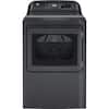 GE 7.4 cu. ft. vented Front Load Electric Dryer in Diamond Gray with Sensor Dry GTD58EBPVDG