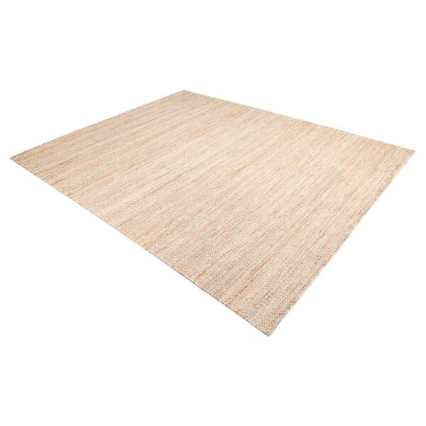Lee Light Brown 9 ft. x 12 ft. Solid Indoor Area Rug