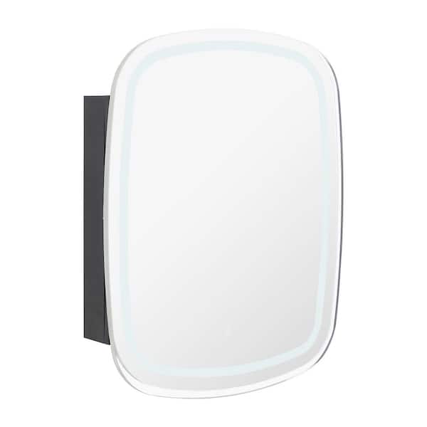 24 in. W x 30 in. H Rectangular Metal Medicine Cabinet with Mirror