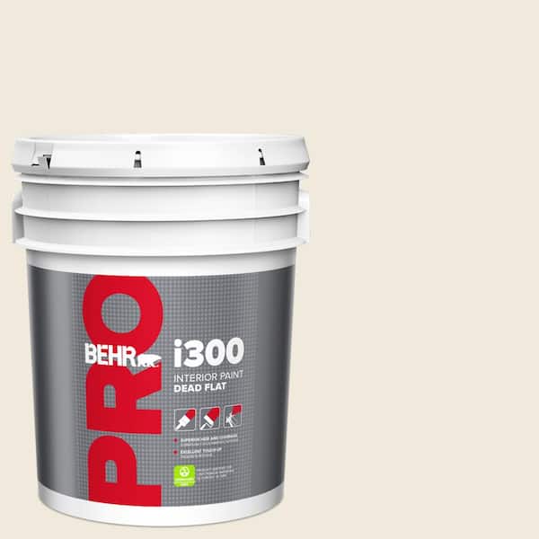 BEHR PRO 5 gal. #HDC-NT-08 Papier Blanc Dead Flat Interior Paint