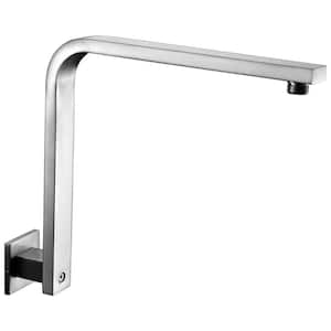 12 in. Wall Mount Shower Arm in Brushed Nickel