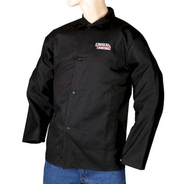 80’s “Hand Made” Welder Coat Lincoln Electric Welding Jacket L - Khaki - Welding