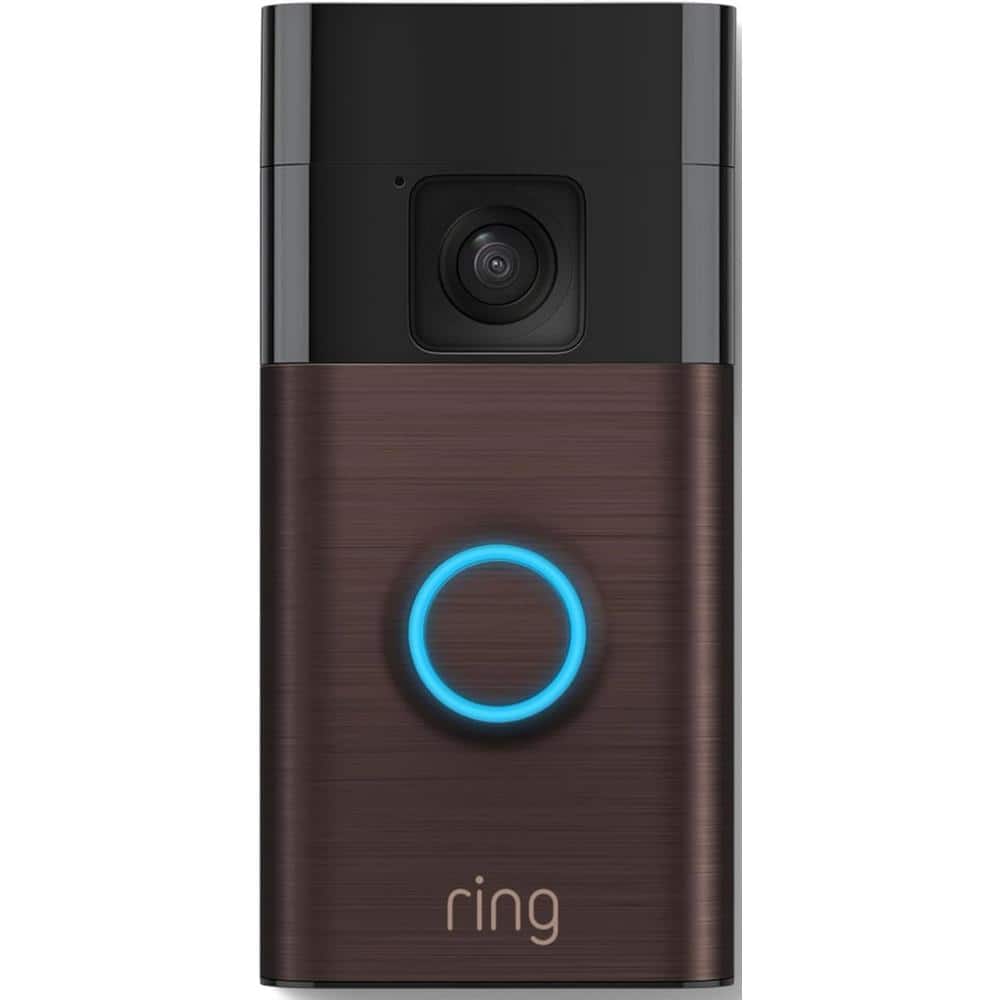 Wireless Hardwired Doorbell Camera with Motion Detection Head-to-Toe Video,