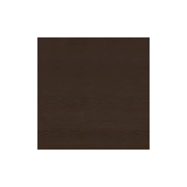 Miami 7.25 in. W x 0.625 in. D x 7.25 in. H in Hickory Matte Cabinet Door Sample