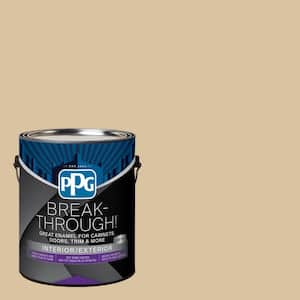 1 gal. PPG1094-3 Birch Beige Semi-Gloss Door, Trim & Cabinet Paint