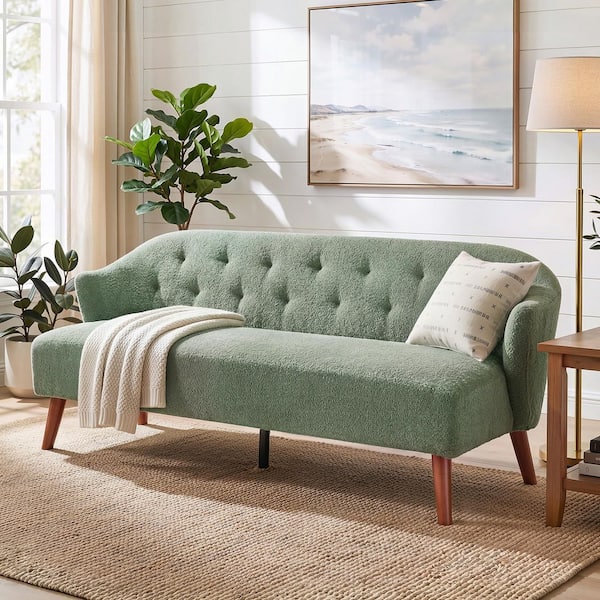 CHRISTOPHER KNIGHT HOME Aeris Modern 73.6 in. Flared Arms Chenille ...