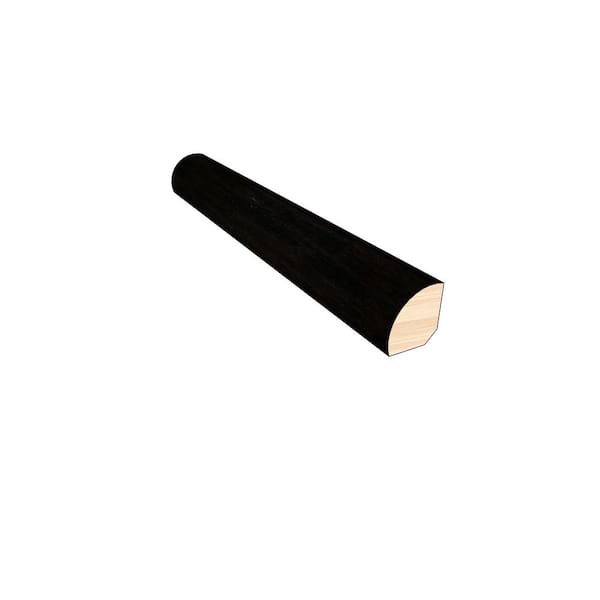 Dark Night 0.75 in. Thick x 0.75 in. Width x 78 in. Length Quarter Round Hardwood Molding