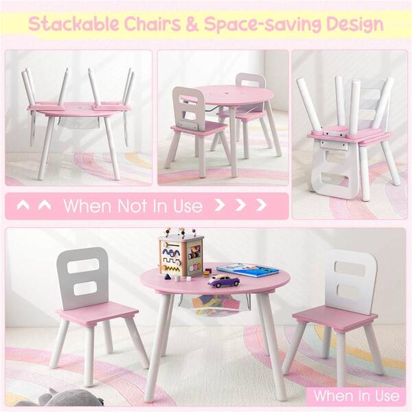 Kidkraft table and chairs pink on sale