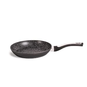 Essentials 10 in. Aluminum Nonstick Frying Pan in Black