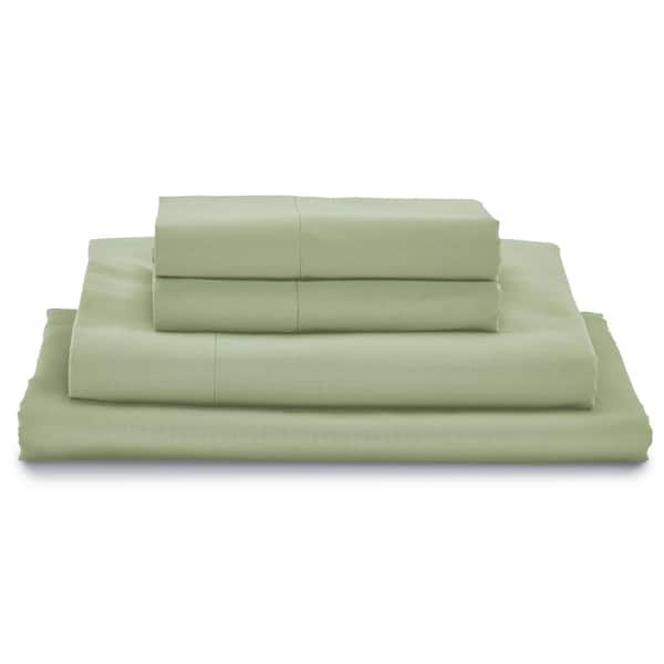 MyPillow Giza Sage King Bed Sheet Set