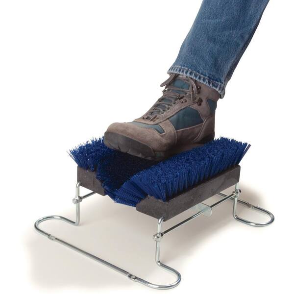 Carlisle Boot 'N Shoe Blue Brush 4042414 - The Home Depot