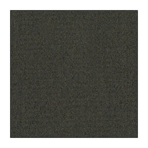 24 in. x 24 in. Textured Loop Carpet - Advance -Color Deep Water