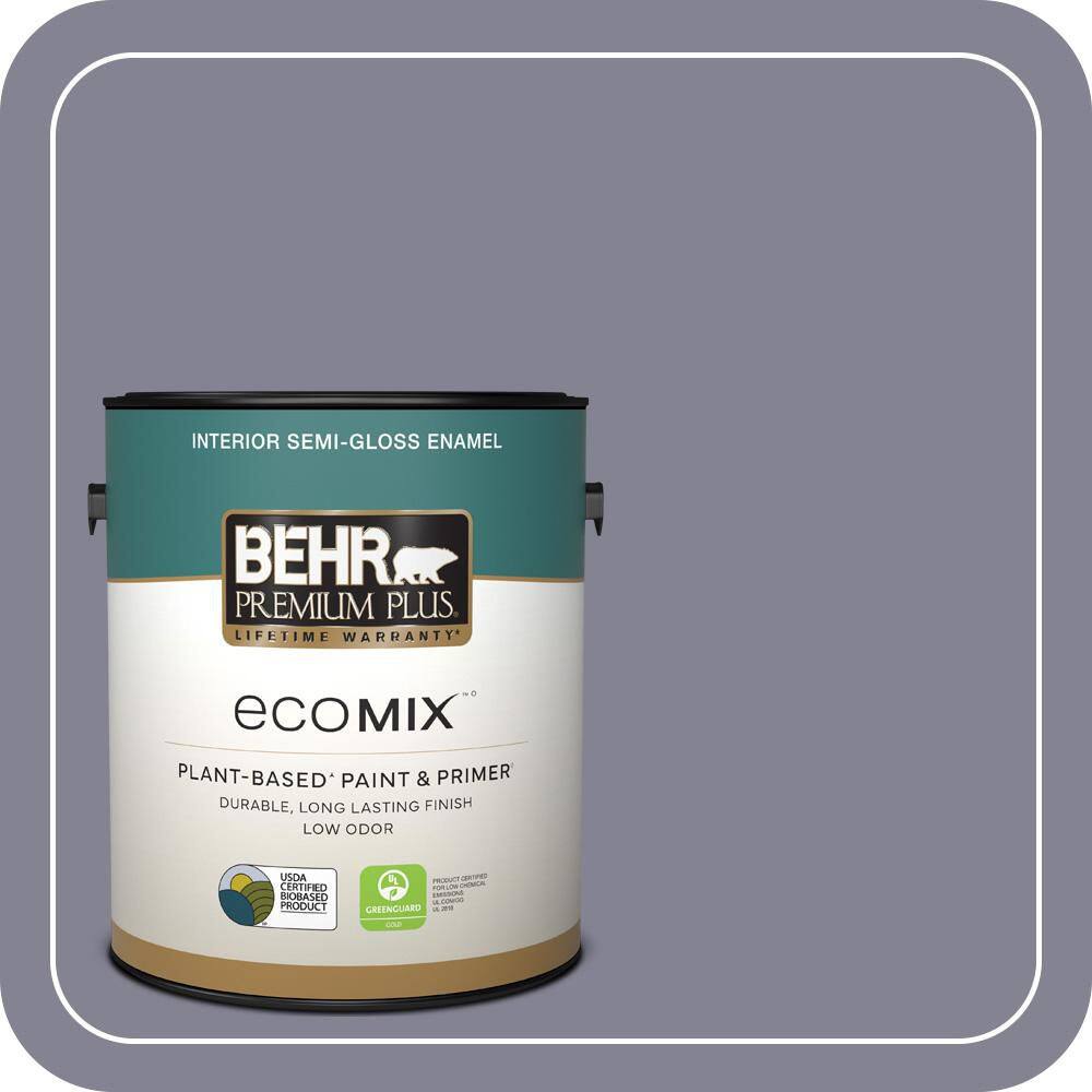 1 gal. #BNC-19 Formal Affair Semi-Gloss Enamel EcoMix Plant-Based Interior Paint & Primer price history on PriceWatchPro