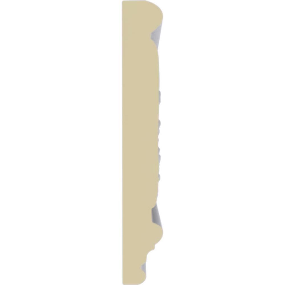 94.5" White Primed Polyurethane Chair Rail Moulding