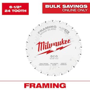 6-1/2 in. x 24-Tooth Framing Circular Saw Blade