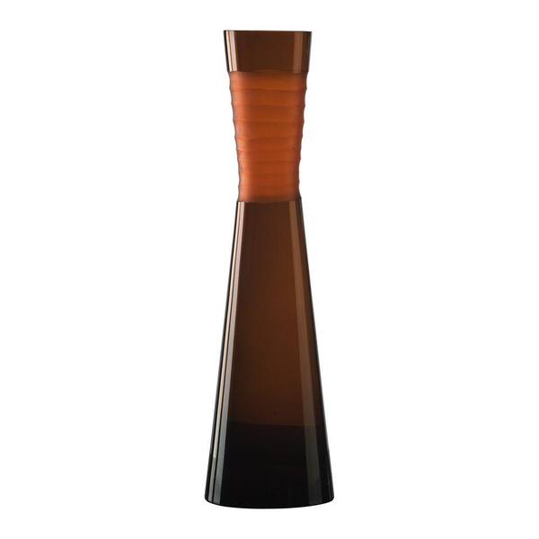 Filament Design Prospect 15 in. x 4.5 in. Red Vase