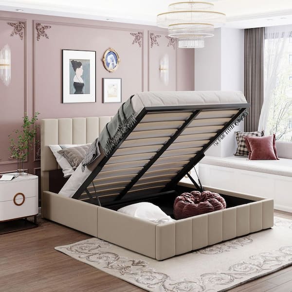 Olney storage platform bed online