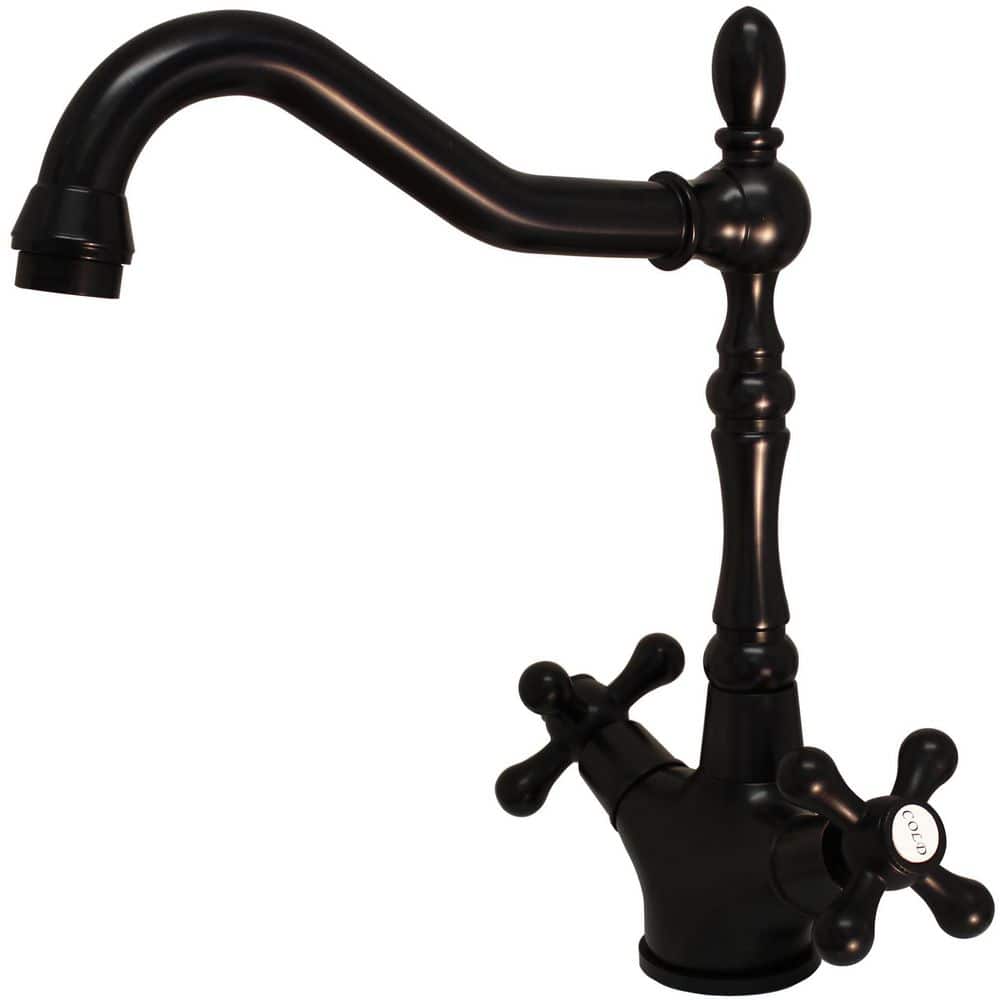 Novatto Duhbul Double Handle Swivel Bar Faucet in Oil Rubbed Bronze