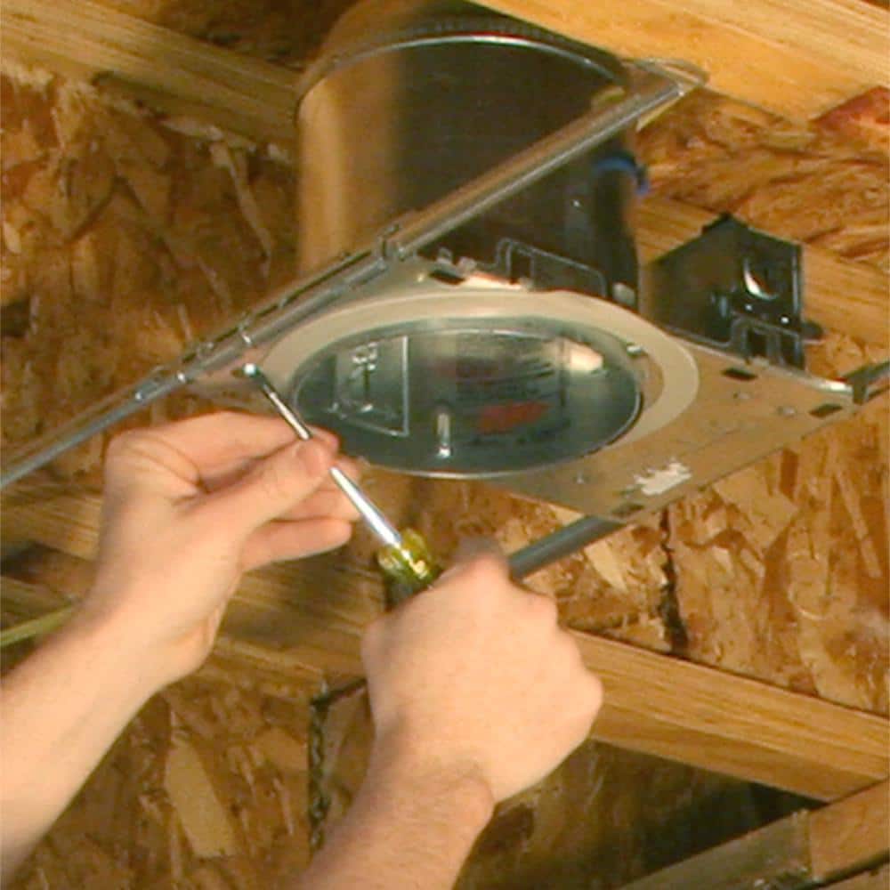 Halo 5" Chrome LED Recessed Housing for New Construction