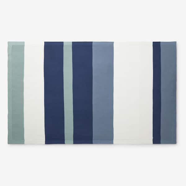 Company Cotton All Season Stripe Throw Blanket