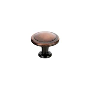 Toulouse Collection 1-1/4 in. (32 mm) Antique Copper Traditional Cabinet Knob