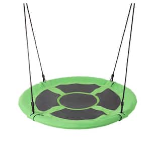 40 in. Dia Saucer Swing with Adjustable Rope
