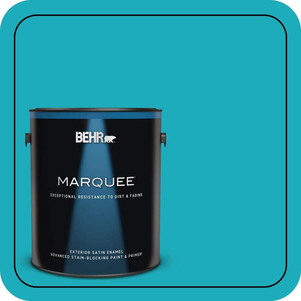 1 gal. #P470-5 Placid Sea Satin Enamel Exterior Paint & Primer price history on PriceWatchPro