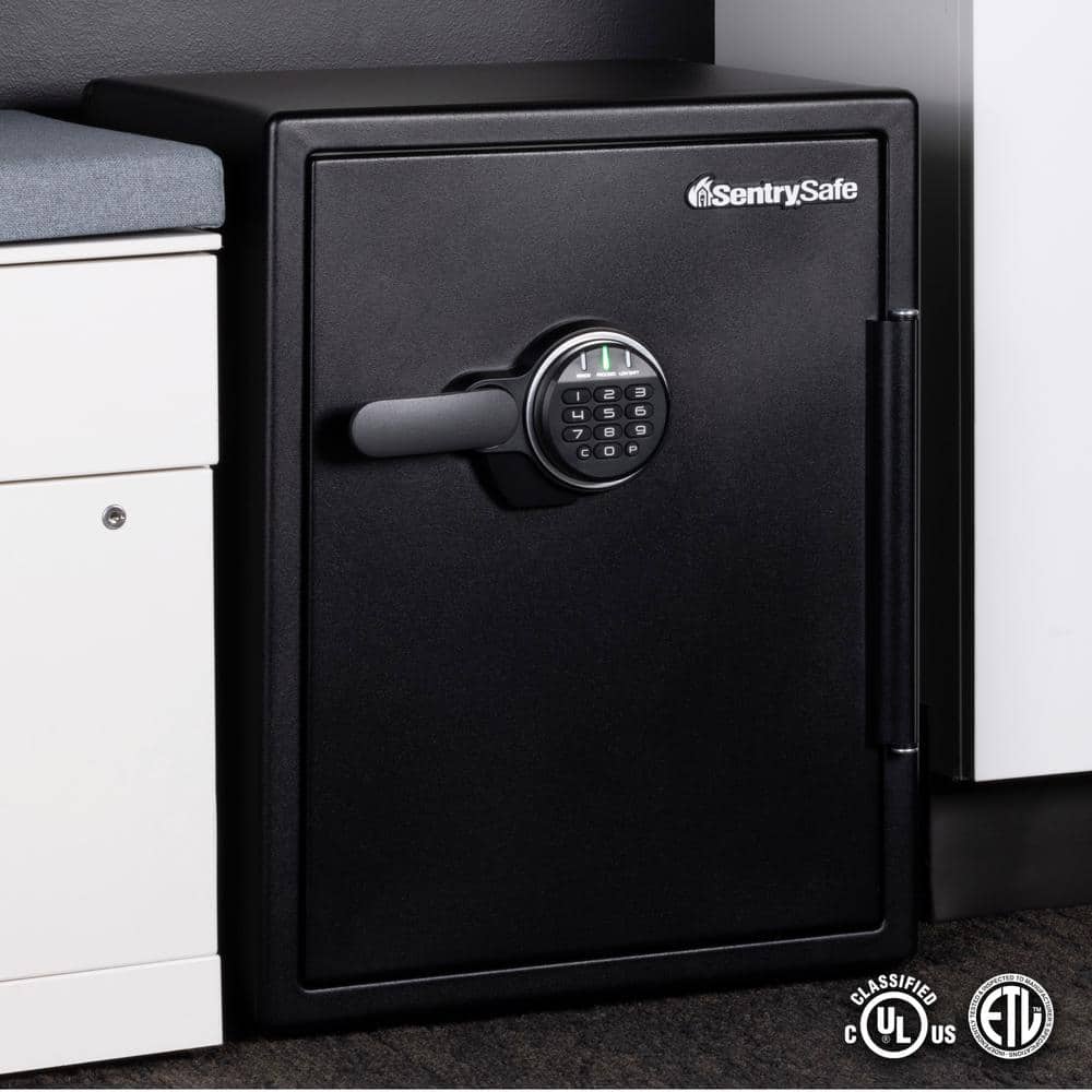 SentrySafe 2.0 cu. ft. Black Digital Fire and Water Safe