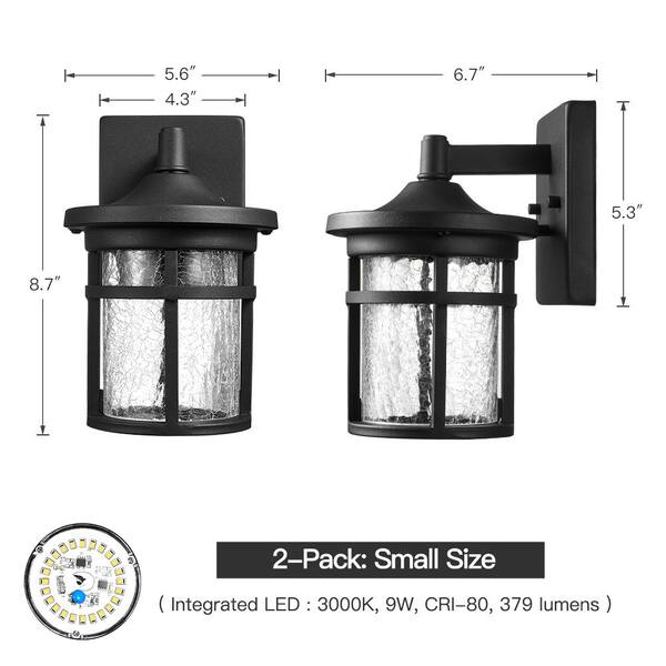 https://images.thdstatic.com/productImages/ffbdc087-a41f-4f3c-bb84-c403e09b8225/svn/black-true-fine-outdoor-sconces-21515ot-2pk-66_600.jpg