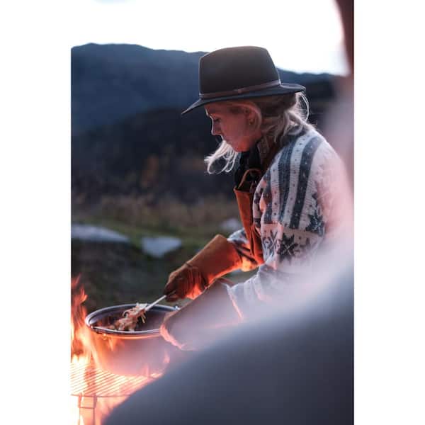 ESPEGARD Campfire Stainless Steel Soup Pot 10L with Hanging Handle