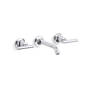 Purist 2-Handle Bathroom Sink Trim Kit in Polished Chrome (Valve Not Included)