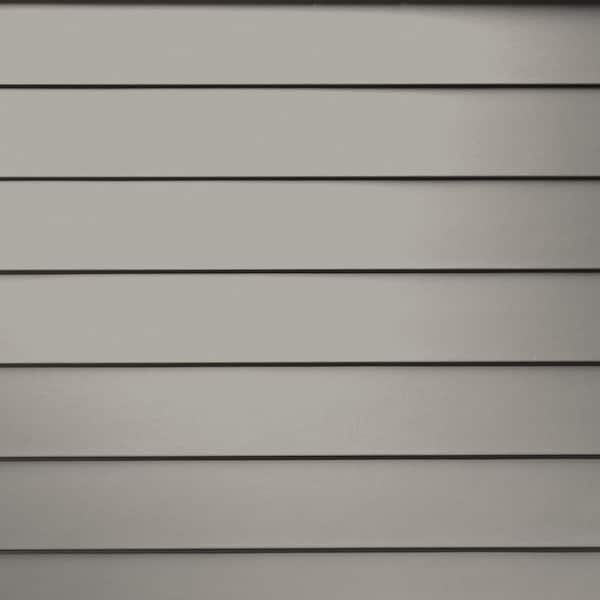 James Hardie Sample Board Magnolia Home Collection 6.25 in. x 4 in. Stone Paver Fiber Cement Smooth Siding
