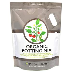 8 qt. Organic Potting Mix - Premium Soil in Heavy-Duty Resealable Bag