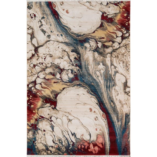 Momeni Studio Multi 7 ft. 6 in. X 9 ft. 6 in. Indoor Area Rug
