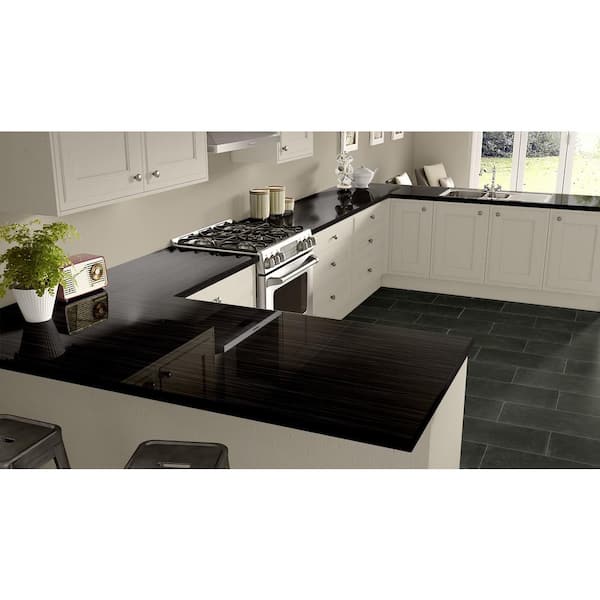 4 ft. x 8 ft. Laminate Sheet in Madagascar with Premium High Gloss Finish