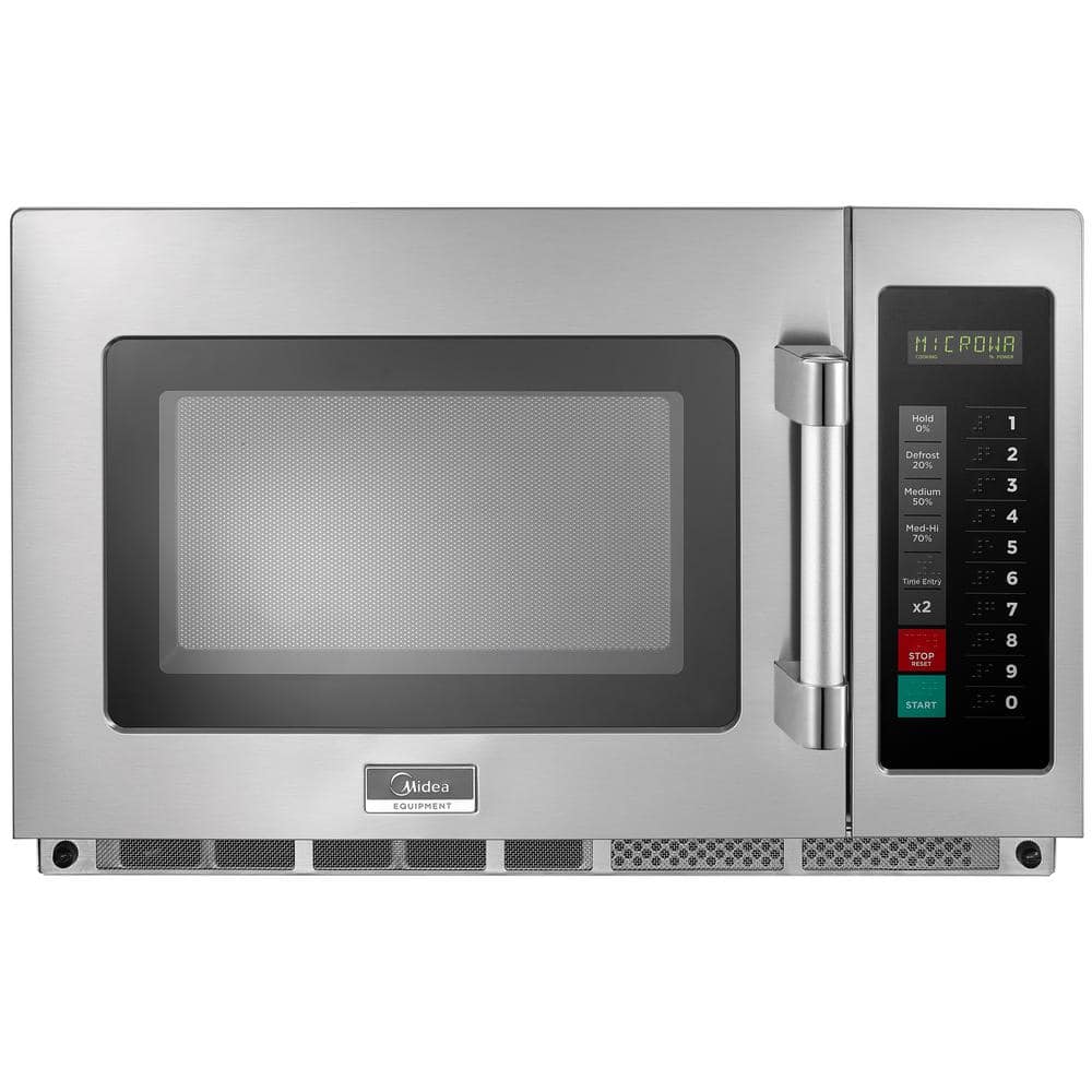 Midea 1.2 cu. ft. 1800Watt Commercial Counter Top Microwave Oven in