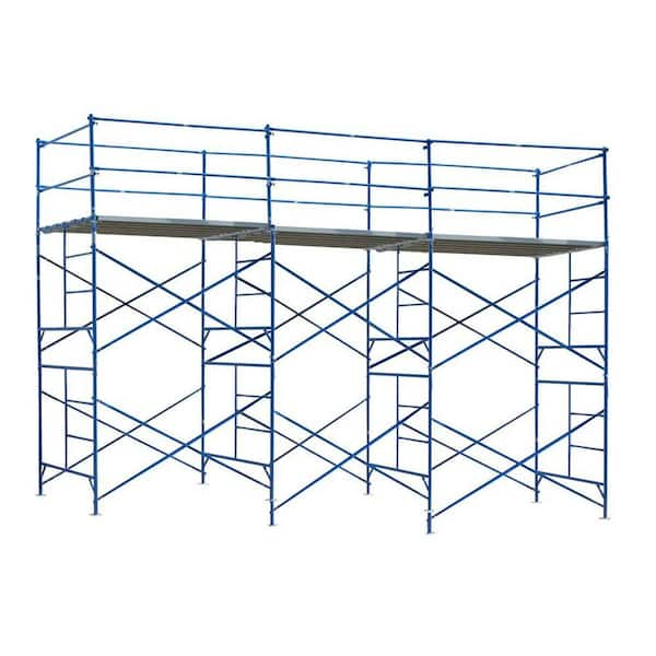 PRO-SERIES 10 ft. x 21 ft. x 5 ft. 2-Story Commercial Grade Scaffold 1,500 lb. Load Capacity