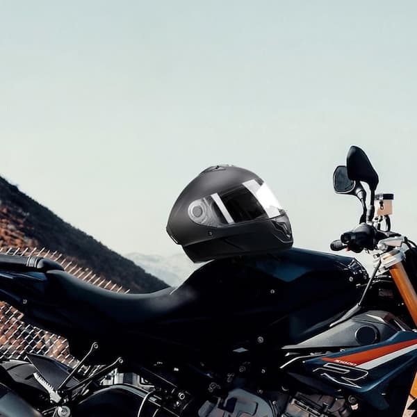 VEVOR Motorcycle Helmet, Full Face, Smart Street ABS and High