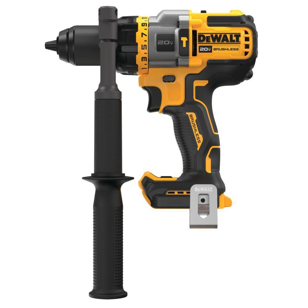 DEWALT 20V MAX Brushless Cordless 1/2 in. Hammer Drill/Driver with FLEXVOLT  ADVANTAGE (Tool Only) DCD999B The Home Depot
