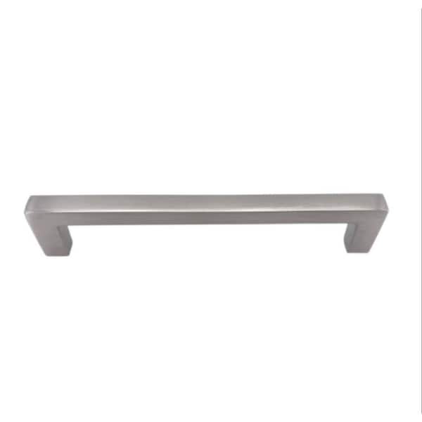 Atria 3-3/4 in. Satin Nickel Square Bar Pull Drawer/Cabinet Pull