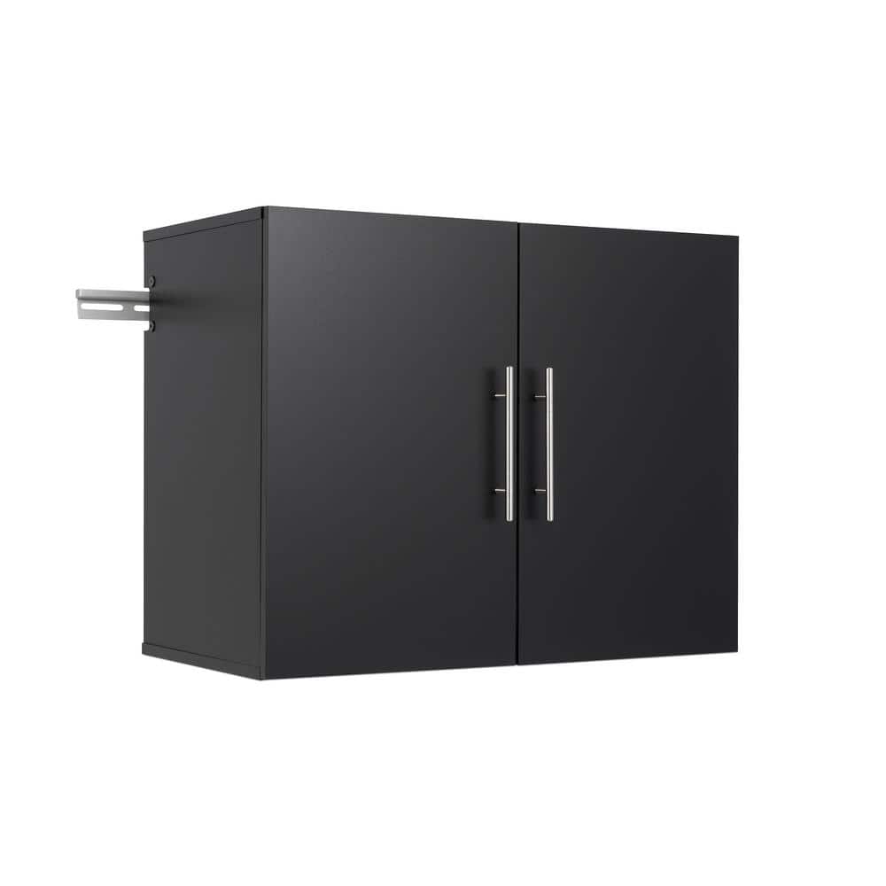 30" Hangups Upper Storage Cabinet Black - Prepac
