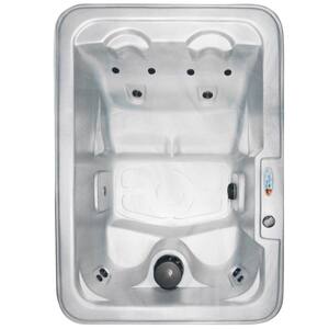 Malta 4-Person Plug and Play 10-Jet Spa with Ozonator LED Light Polar Insulation and Hard Cover