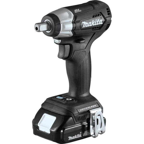 Makita 18V LXT Sub-Compact Lithium-Ion Brushless Cordless 1/2 in. Square Drive Impact Wrench Kit XWT13RB