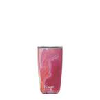18 oz. Rose Agate Stainless Steel Tumbler Triple-Layered Vacuum-Insulated Tumbler with Slide-Open Lid