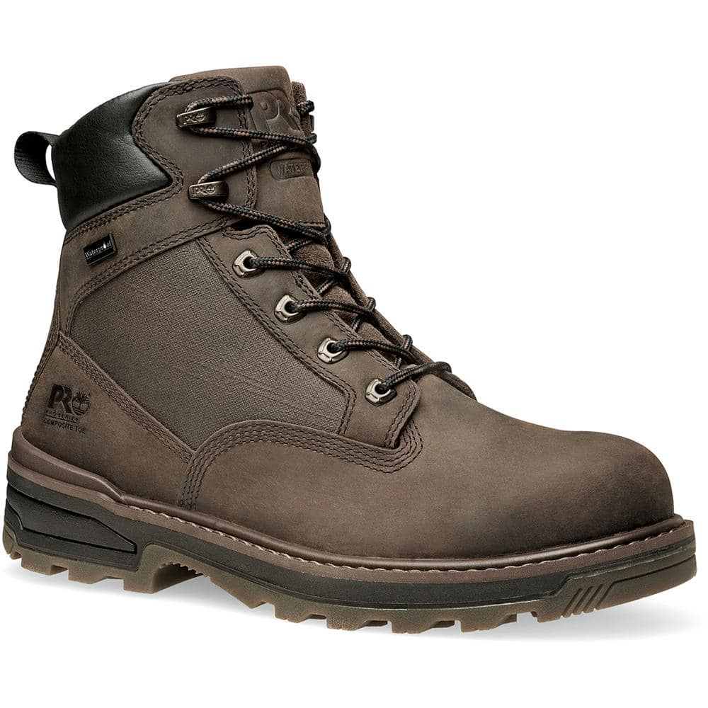 Timberland PRO Men's Resistor Waterproof in. Work Boots Composite Toe 10(M) TB0A121S214100M The Home Depot