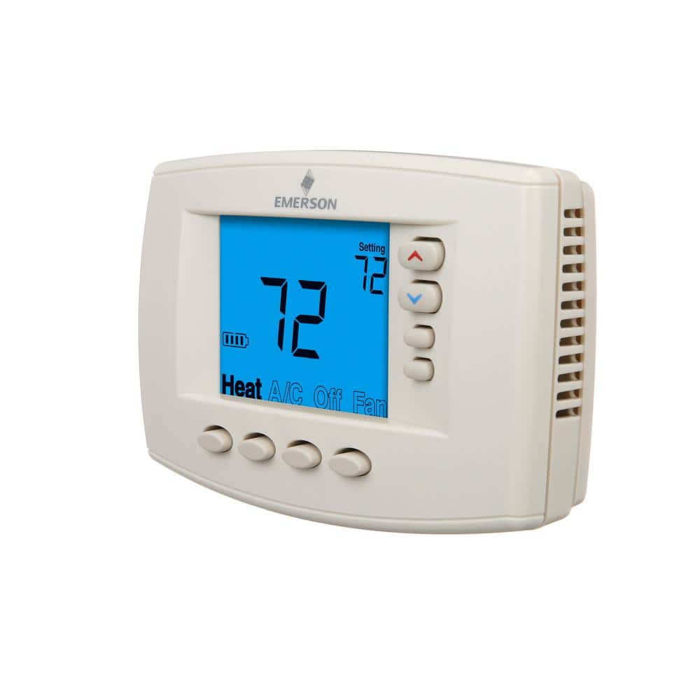 Emerson White 7-Day Programmable Digital Thermostat