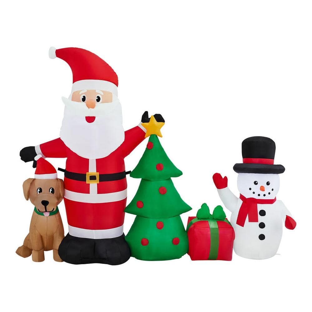 home depot inflatable christmas decorations