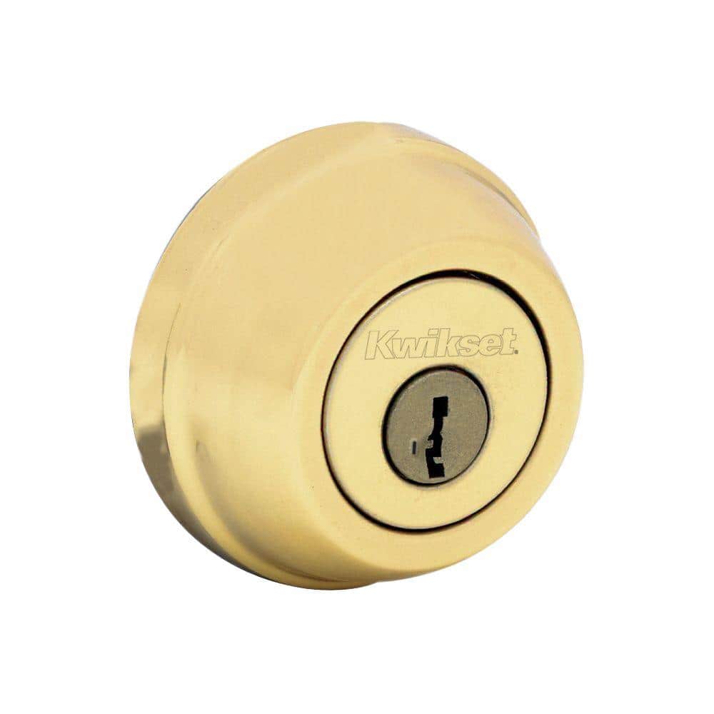 UPC 883351109239 product image for 780 Series Polished Brass Single Cylinder Deadbolt Featuring SmartKey Security w | upcitemdb.com