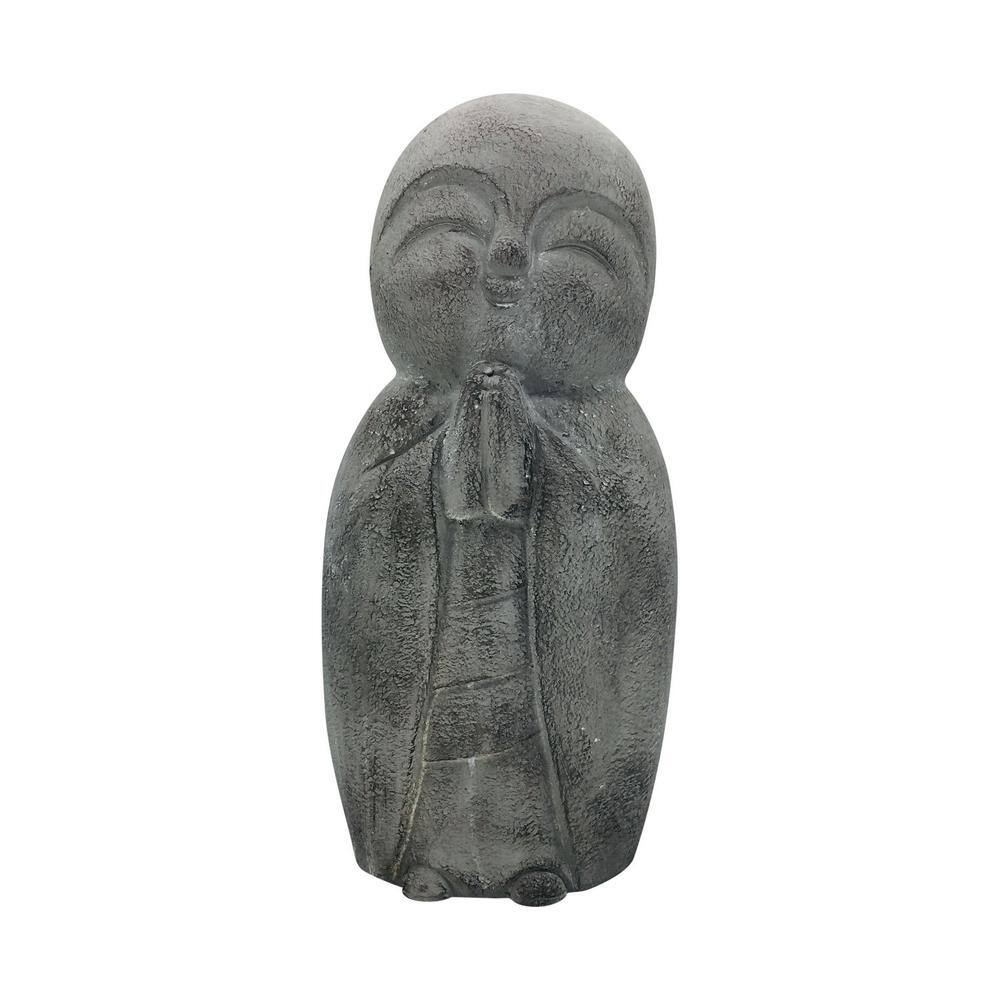 23 in. Monk Statue FC10120GREYAM - The Home Depot